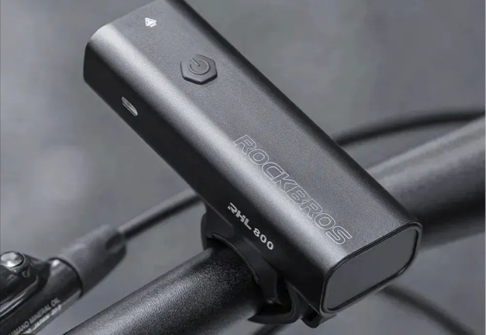 Нові велосипедні ліхтарі Rockbros RHL 400 Lm