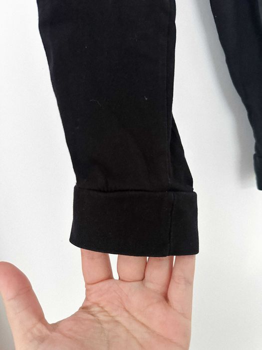Spodenki bawełniane czarne piżama chłopięce legginsy 116