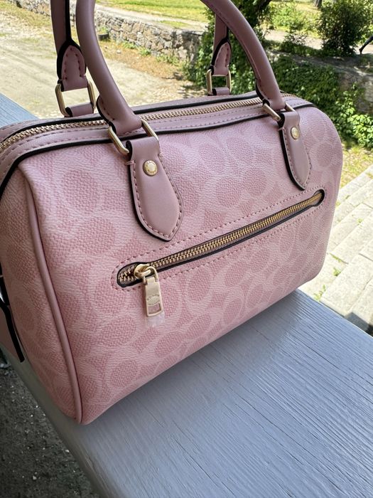 Сумка coach pink , оригинал