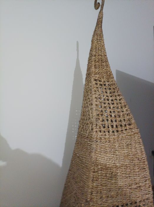 Candeeiro de Sala - efeito palha