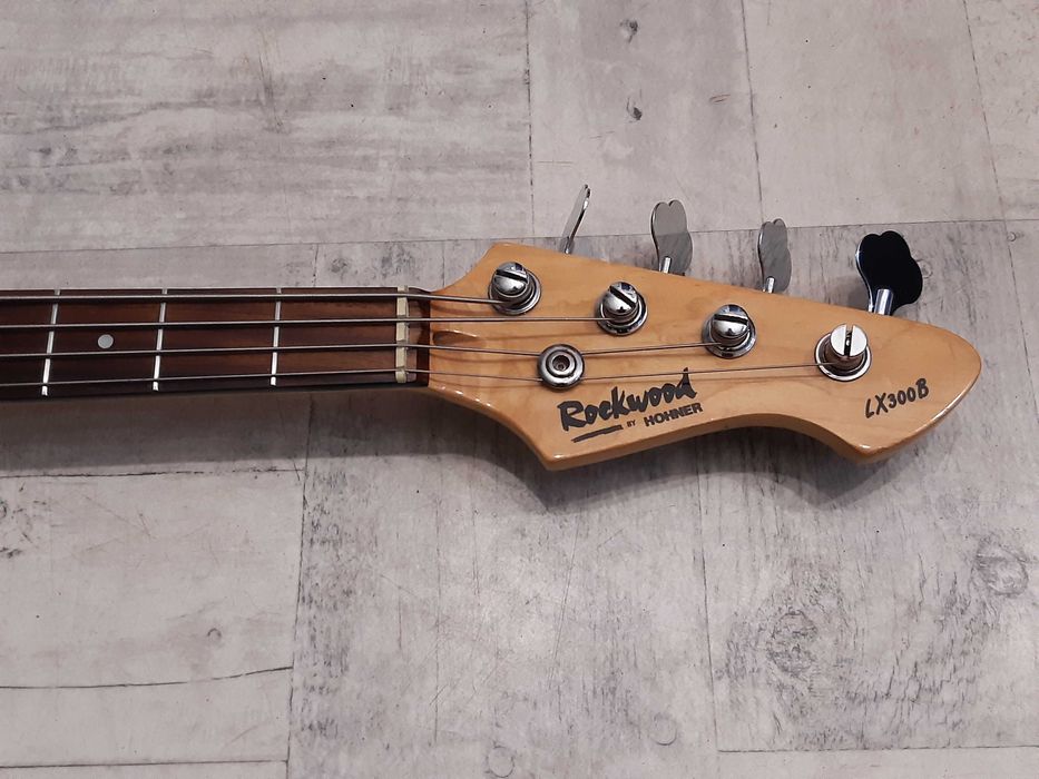 Gitara Basowa Hohner-Transparent Grey Bass-Korea 1992 -wysyłka-zamiana