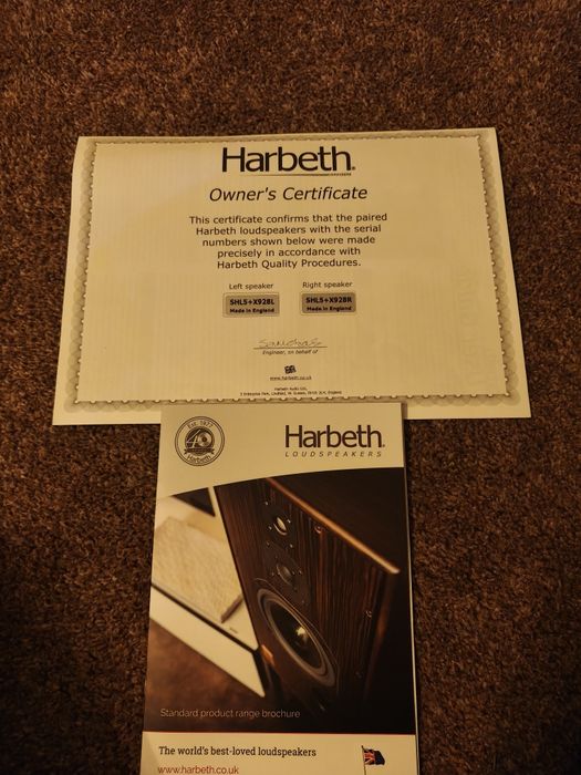 Kolumny głośnikowe Harbeth hl5 super  Plus limitowana wersja.