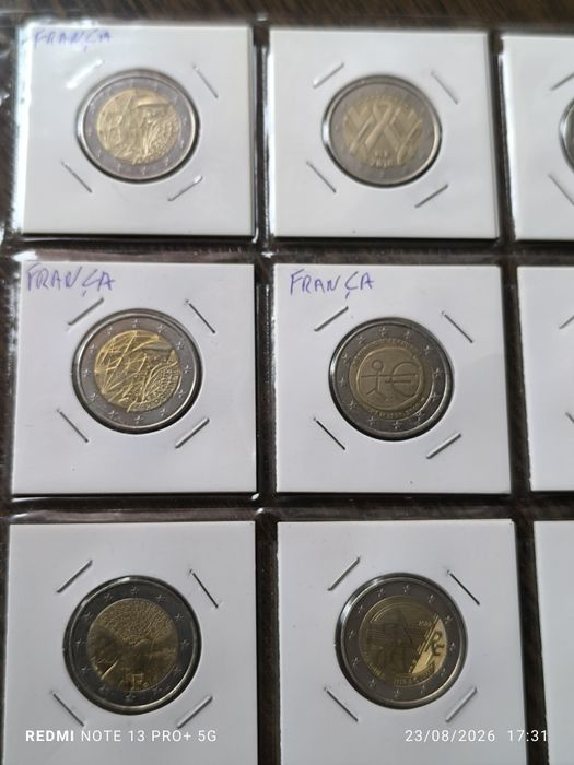 Moedas de 2 euros