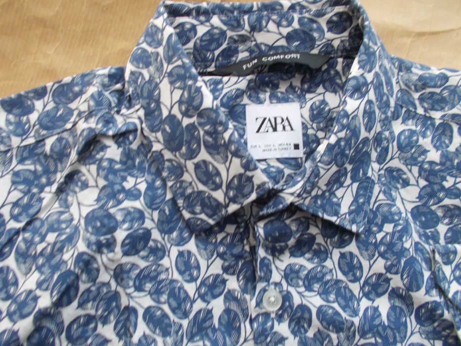 -M- ZARA PREMIUM Designerska Koszula Męska M 40 Portugalia