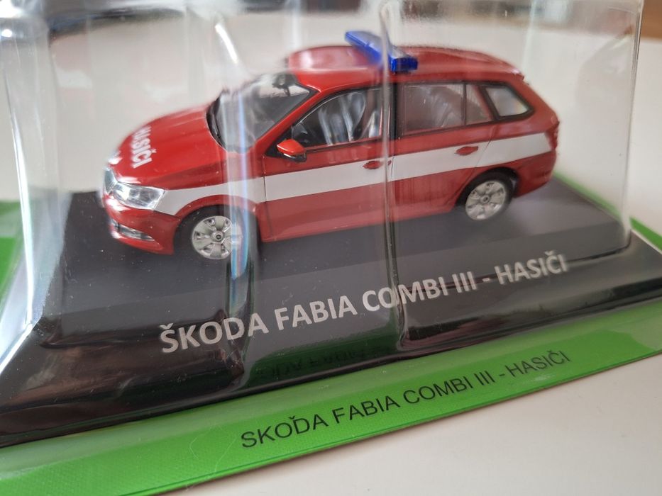 DeAgostini Skoda Fabia  III Hasici i inne  modeke Skoda [1/43]