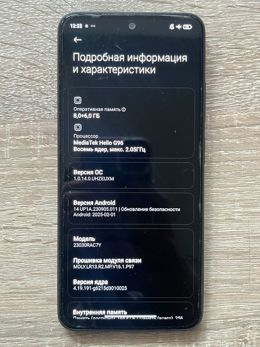 xiaomi redmi note 12S б/у