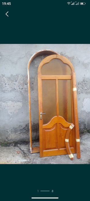 Двери деревянные. Ольха.