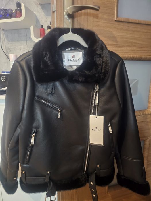 Kurtka skórzana damska