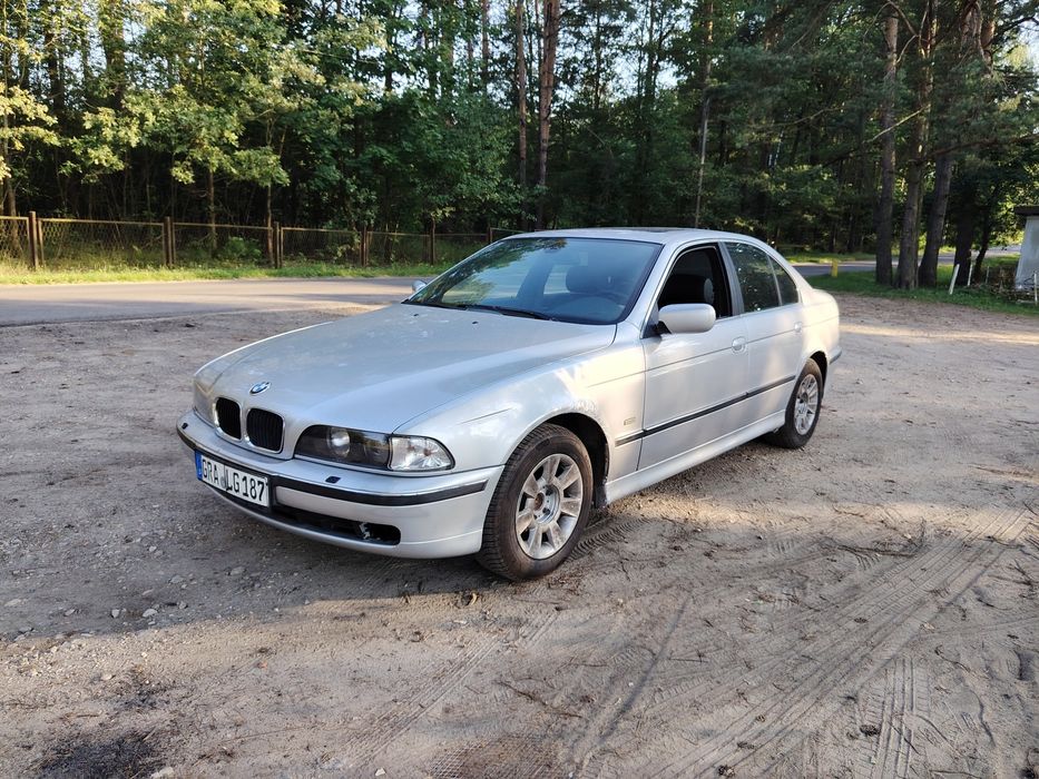 BMW 528i e39 m52b28 2Vanos 193KM Automat Czarny sufit Xenon Silnik TOP