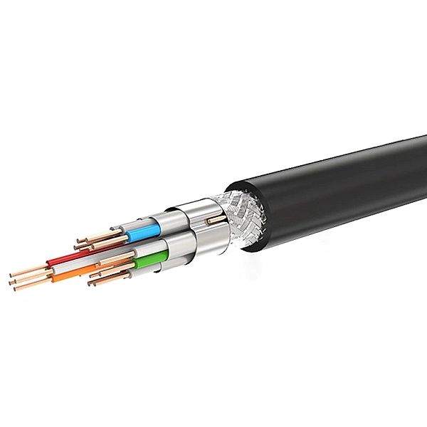 Kabel Ugreen HD127 micro HDMI - HDMI 2.0/4K 60Hz 1 m - czarny