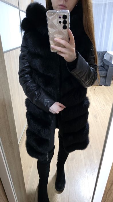 Futro naturalne z lisa