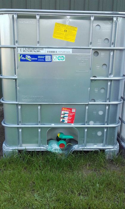 Pojemnik 1000l do morsowania/woda pitna