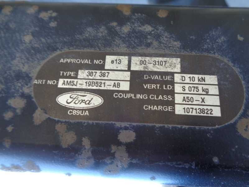 Hak holowniczy kula stelaż wtyczka Ford c max grand 2011r> AM5J19D521AB
