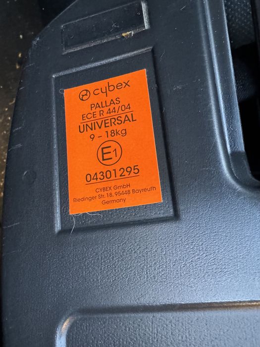 Cadeira auto Cybex Grupo 1 2 Pallas Soho Grey