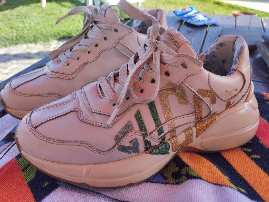 Sapatilhas / Sneakers Gucci Rhython Glitter