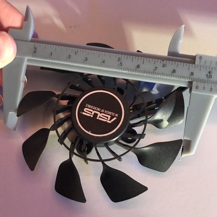 Ventoínha placa gráfica ASUS GTX