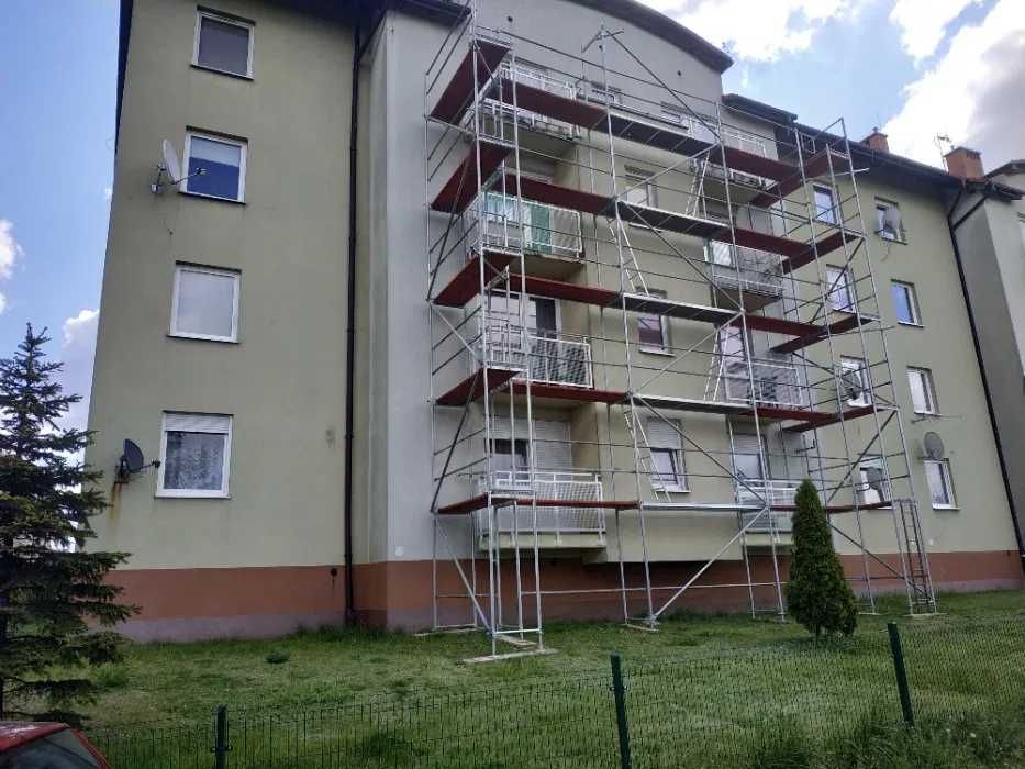 WYNAJEM Żywiec - Rusztowanie elewacyjne fasadowe | Transport Montaż