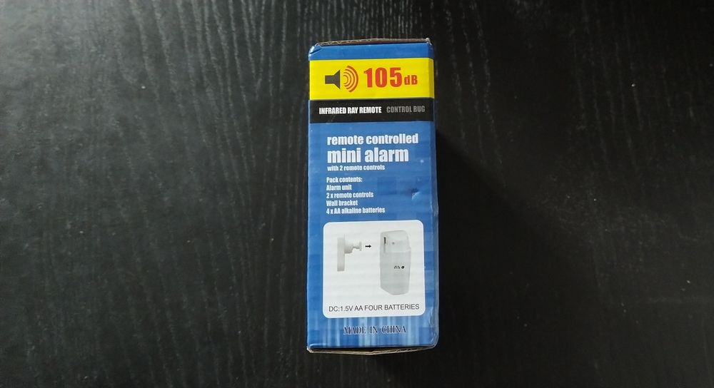 Alarme interior para casas, escritórios, garagens, etc. Novo