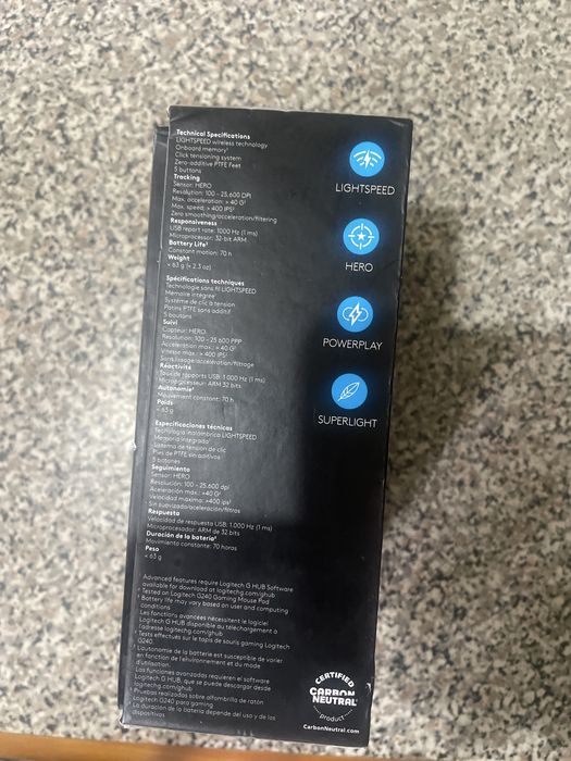 Rato logitech pro superlight