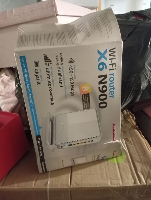 Router x6 n900 novo