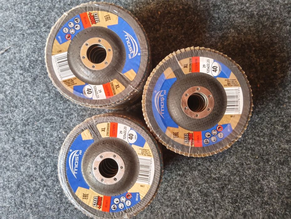 Tarcza listkowa Lamelka Most 125 grit 40