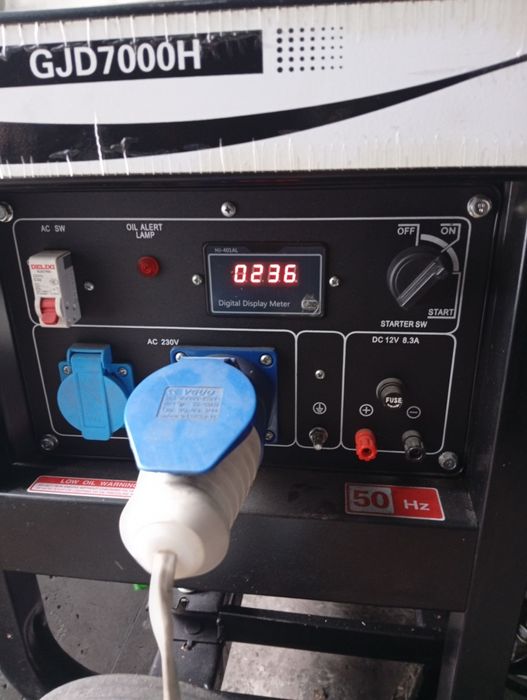 Дизельний генератор GUCBIR GJD7000H 6 кВт-електростарт Б/В