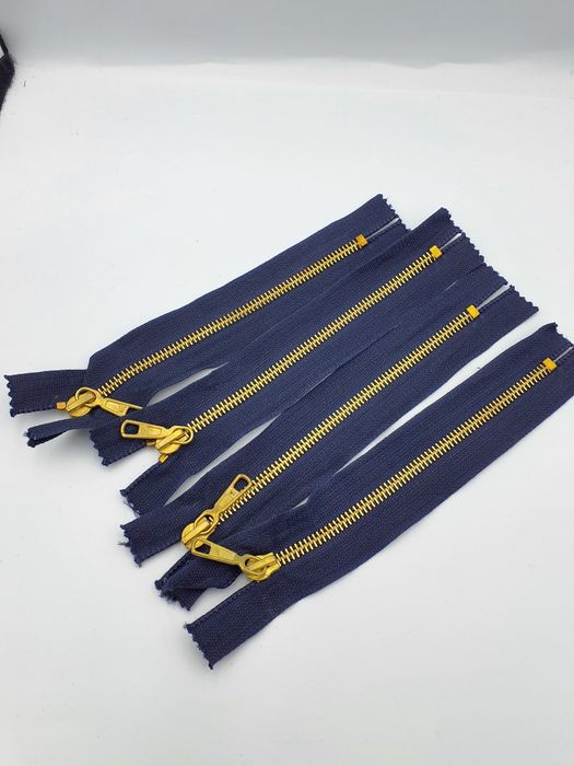 Zamki suwaki metal zestaw 4 szt.-17,50 cm.