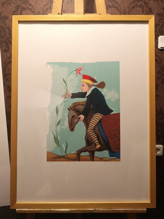 Serigrafia Evelina Oliveira - exclusiva e numerada