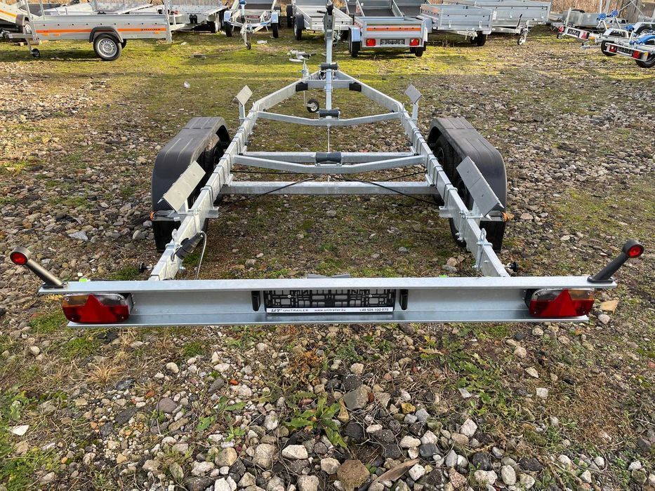 Przyczepa podłodziowa do 6.6m 2000DMC TEMA raty dostawa cała Polska