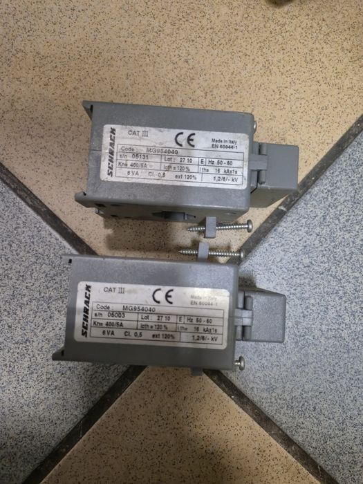 Przekładnik prądowy 2 sztuki