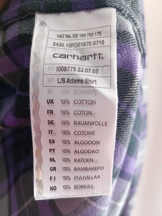 Camisa Carhartt - Tamanho M