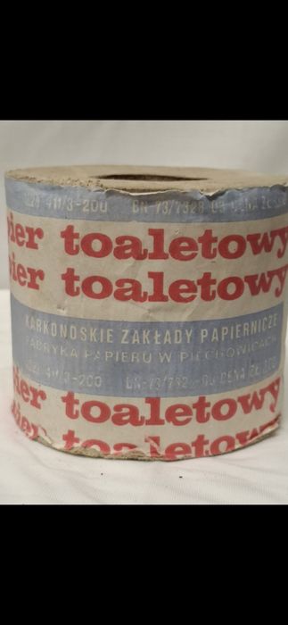 Papier toaletowy Piechowice prl