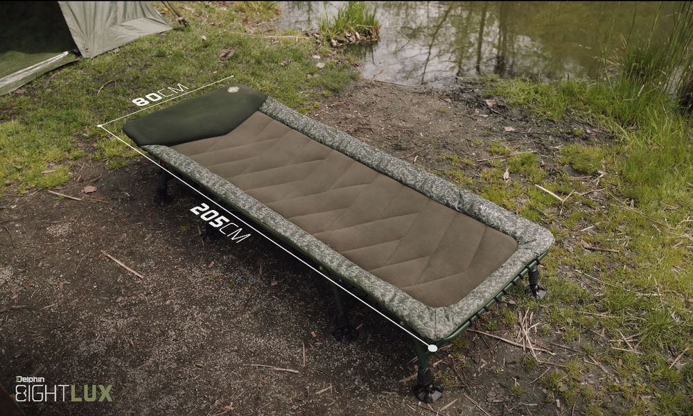 Карповая раскладушка Delphin EightLUX 8 C2G