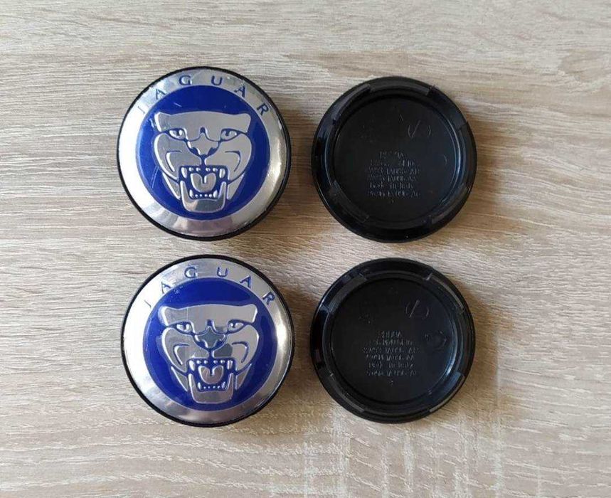 Conjunto 4 Centros Jantes Jaguar 56mm 58mm 65mm 68mm