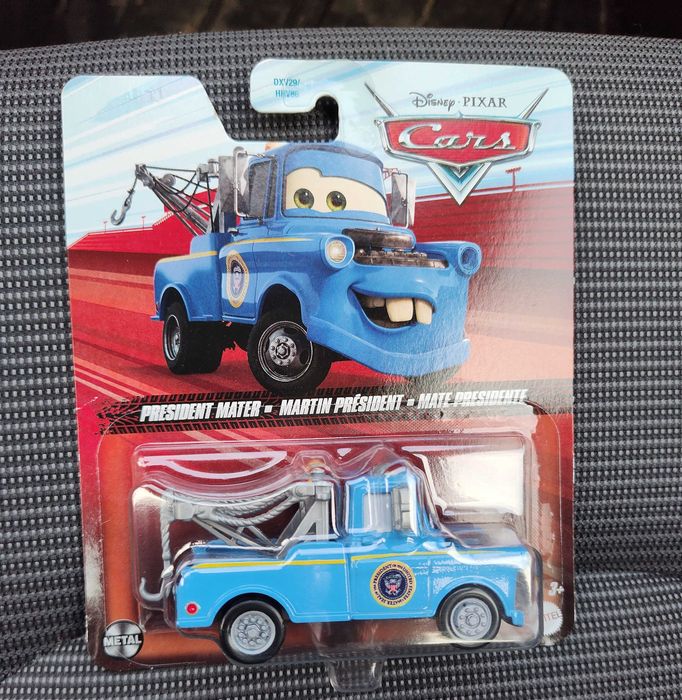 Złomek prezydent cars auta Disney mattel