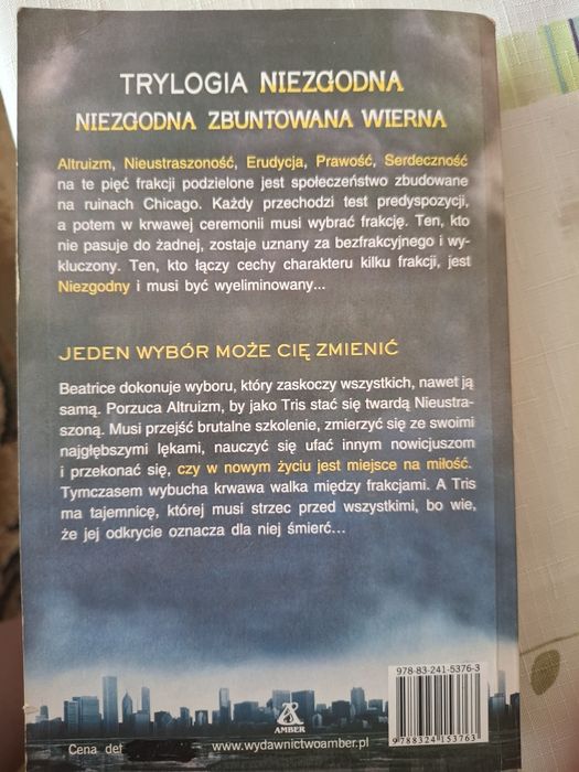 Niezgodna tom 1 Veronica Roth