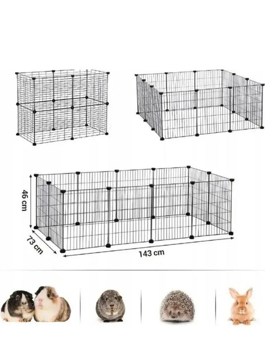 Металева клітка для тварин Sonmics 143 x 73 x 46 см