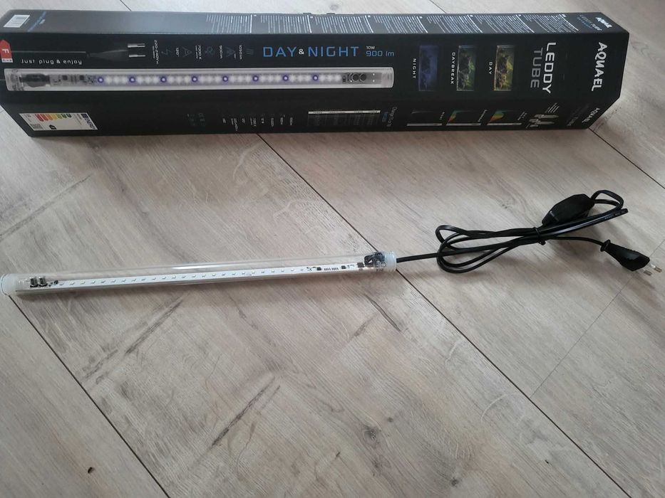 Aquael LEDDY TUBE 10W SUNNY DAY&NIGHT 2.0 - świetlówka LED