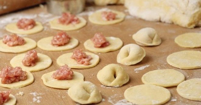 Pielmieni domowej roboty