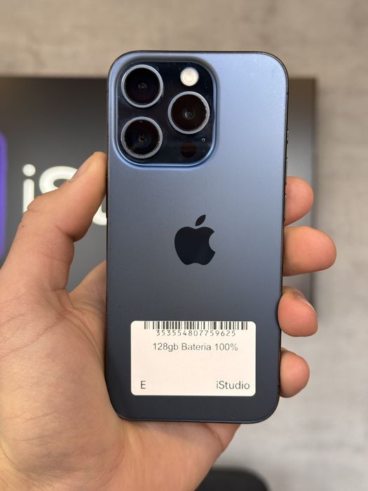 RATY 0% iPhone 15 Pro 128GB BATERIA 100% GWARANCJA 12 miesiecy!!!