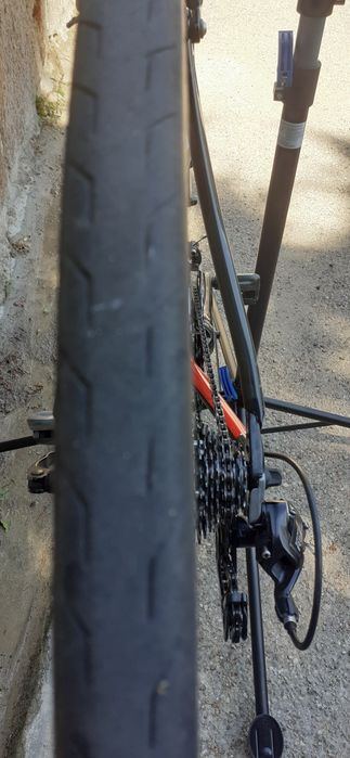 Bicicleta de estrada em carbono