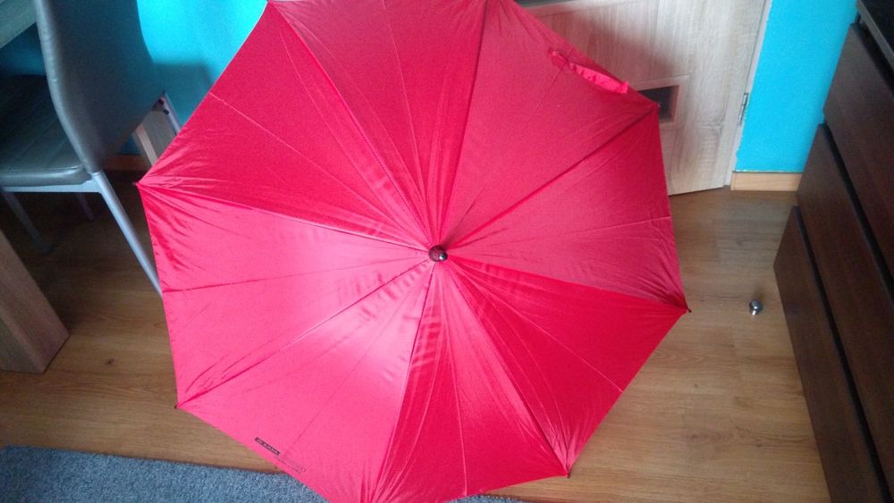 Parasol damski czerwony