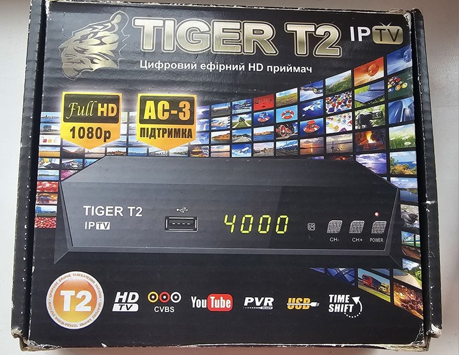 Тюнер Tiger T2 IPTV