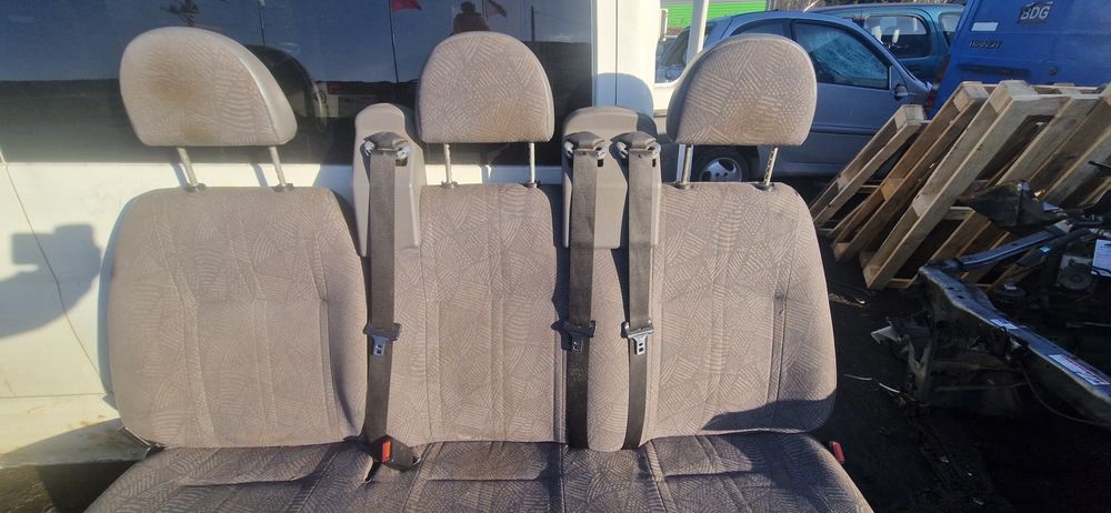 Kanapa Fotele 2 rząd Pas Ford Transit Mk6 MK7 00-14r