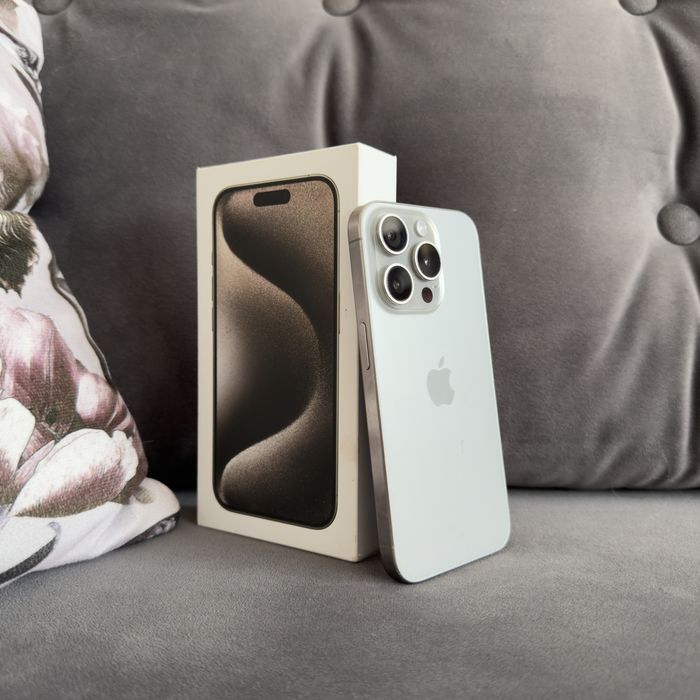 iPhone 15 pro tytan 0 rys apple