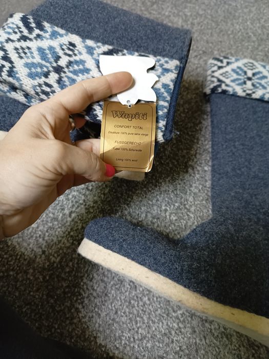 Buty wełniane 36,5 kozaki botki