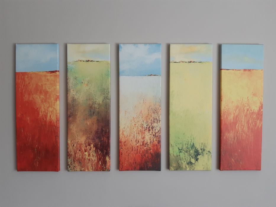 Obraz na ścianę. 5 elementów.