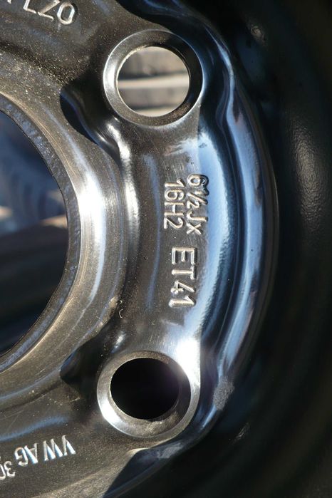 Felgi Stalowe 5X112 6,5JX16" ET41 WV B8, AUDI SKODA NOWE Oryginalne