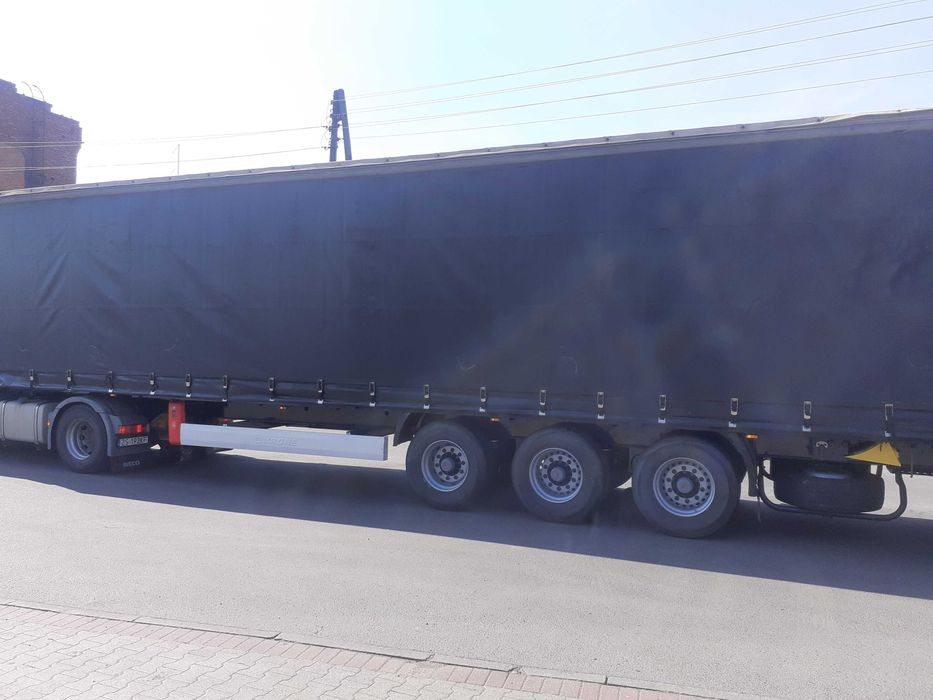 Wynajem naczepę plandekę