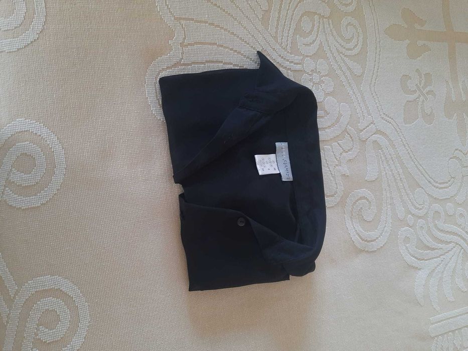 Camisa Preta Transparente